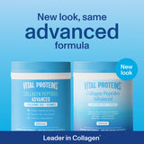 Vital Proteins Advanced Collagen Peptides, Collagen with Hyaluronic Acid and Vitamin C