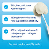 Vital Proteins Advanced Collagen Peptides, Collagen with Hyaluronic Acid and Vitamin C