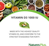 Natures Plus Vitamin D3
