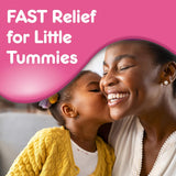 Pepto Kid's Chewable Tablets Multi-Symptom Relief Bubblegum Flavor 72 Count