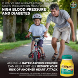 Bayer Aspirin Low Dose 81mg, Enteric Coated Tablets, 300 Tablets