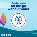 Imodium Instants (1 x 12 Tablets) Loperamide Dissolving Tablets for On-the-Go Diarrhoea Relief, Treats Short-Term and IBS Diarrhoea, Helps Restore Your Natural Rhythm, For Adults and Children Aged 12+
