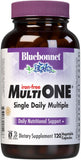 Bluebonnet Nutrition Multi One (Iron Free) Vegetable Capsules, Complete Full Spectrum Multiple, B Vitamins, General Health, Gluten Free, Milk Free, Kosher, 120 Count