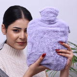 CareSoul Ultra Premium Silicon Hot Water Bottles, with Supersoft Faux Fur Cover (2 litre Size)