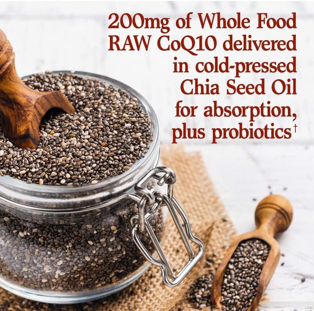 garden of life chia seeds Garden of Life Raw CoQ10, 60 Capsules – CareSoul