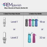 REMastered Sleep REMplenish™ Myo-Nozzle Plastic Bottle Kit Complete