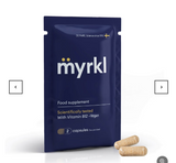 Myrkl. Pack of 50 Capsules (25 Single Use Sachet), For Hangovers, Food Supplement