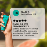 SC04 Deodorant Balm Natural Mineral Odour Protection Long Lasting