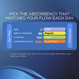 Tampax Pearl Plastic Super Plus Absorbency Scented Tampons 18's