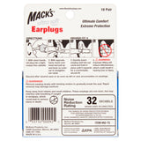 Mack's Ultra Soft Foam Earplugs 10 Pairs