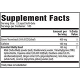 Applied Nutrition Green Tea Fat Burner with EGCG, 200 Softgels