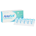 Anusol, Suppositories Treatment for Haemorrhoids Shinks Piles Relieves Discomfort and Soothes Itching, 12 Suppositories
