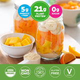 Orgain Organic Plant Based Protein Powder, Available in 3 Flavours, Size:2.03lb (920g)