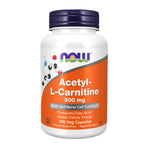 NOW Foods Acetyl-L-Carnitine 500mg Veg Capsules