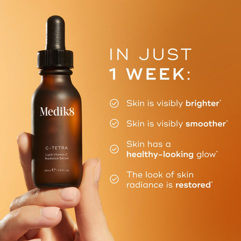 Medik8 C-TETRA Lipid Vitamin C Radiance Serum, 30mL CareSoul Medik8 C-TETRA Lipid Vitamin C Radiance Serum, 30mL CareSoul