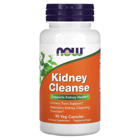 NOW Foods Kidney Cleanse Herbal Supplement 90 Veg Capsules Supports Urinary Tract and Kidney Function