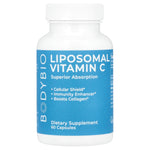 BodyBio Liposomal Vitamin C Dietary Supplement 60 Capsules 500 mg Each