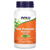 NOW Foods Saw Palmetto Extract Men's Health 320 mg 90 Veggie Softgels