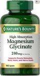 Nature's Bounty Magnesium Glycinate 240mg