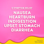 Pepto Bismol Fast-Acting Chewable Tablets for Nausea Heartburn Indigestion