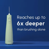 Waterpik Cordless Pulse Water Flosser WF-20EUK, Mint Green