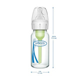 Dr. Brown's Anti-Colic Narrow Glass Bottle Set for Babies