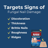 Kerasal Nighttime Renewal Fungal Nail Patches 14 Count Deep Repair Restores Healthy Nail Appearance Overnight
