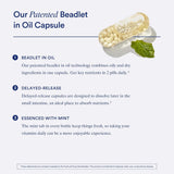 Ritual Vegan Multivitamin for Women 50+ With Vitamin D3, K2, Magnesium, Omega-3 DHA and B12