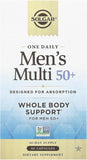 Solgar One Daily Men's Multi 50+ Whole Body Support Vegan Multivitamin Capsules