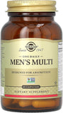 Solgar One Daily Men's Multivitamin Whole Body Support Highly Absorbable Capsules