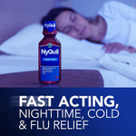 Vicks DayQuil & NyQuil SEVERE Cold Flu Relief Dual Pack 2 x 12 Fl Oz Bottles