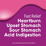 Pepto Kid's Chewable Tablets Multi-Symptom Relief Bubblegum Flavor 72 Count