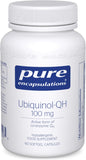 Pure Encapsulations Ubiquinol-QH 100mg, 60 Softgel Capsules