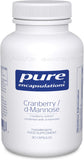 Pure Encapsulations Cranberry/D-Mannose, 90 Vegetarian Capsules