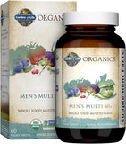 Garden of Life Organic Men's 40 Plus Multivitamin, 60 Count