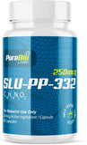 Pure Bio Labs SLU-PP-332 Research Peptide 250mcg Vegan Capsules for Lab Use