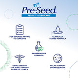 Pre-Seed Fertility-Friendly Vaginal Lubricant 40g, 9 Applicators