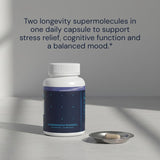 Blueprint Bryan Johnson Ashwagandha & Rhodiola Supplement, 30 Veg Capsules