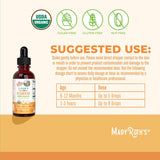 MaryRuth Organics USDA Organic Vitamin D3 Liquid Drops Immune Support for Infants Toddlers