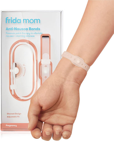 Frida Mom Nausea Bands for Morning Sickness Relief, 24/7 Support Through Pressure Point Therapy