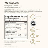 Solgar Calcium Magnesium Zinc Tablets for Bone Health Support and Muscle Function