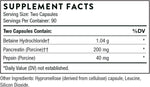 Thorne Digestive Enzyme Supplement
