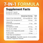 Dr. Berg Vitamin D3 K2 5000 IU High Absorption 7-in-1 Supplement Capsules