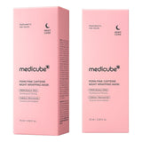 Medicube PDRN Caffeine Overnight Wrapping Peel Off Facial Mask Firming Depuffing Hydration