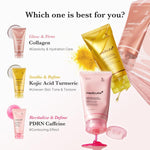 Medicube PDRN Caffeine Overnight Wrapping Peel Off Facial Mask Firming Depuffing Hydration