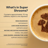 Blueprint Bryan Johnson Super Shroom Coffee, 30 Servings