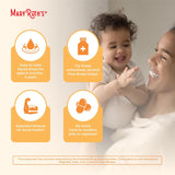 MaryRuth Organics USDA Organic Vitamin D3 Liquid Drops Immune Support for Infants Toddlers