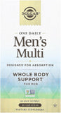 Solgar One Daily Men's Multivitamin Whole Body Support Highly Absorbable Capsules