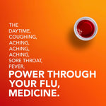 Vicks DayQuil & NyQuil Intense Flu Liquid Multi-Symptom Relief Cherry Flavor