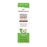 Wedderspoon Propolis and Manuka Honey Throat Spray Lemon Ginger Flavor